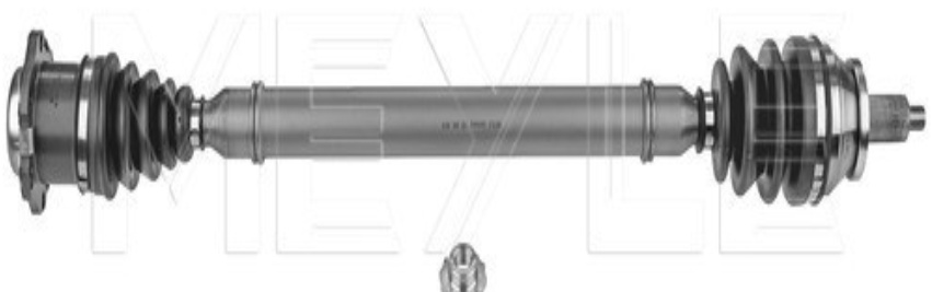 Front Right MEYLE GERMANY 100 498 0676 Drive Shaft for SEAT,SKODA,VW