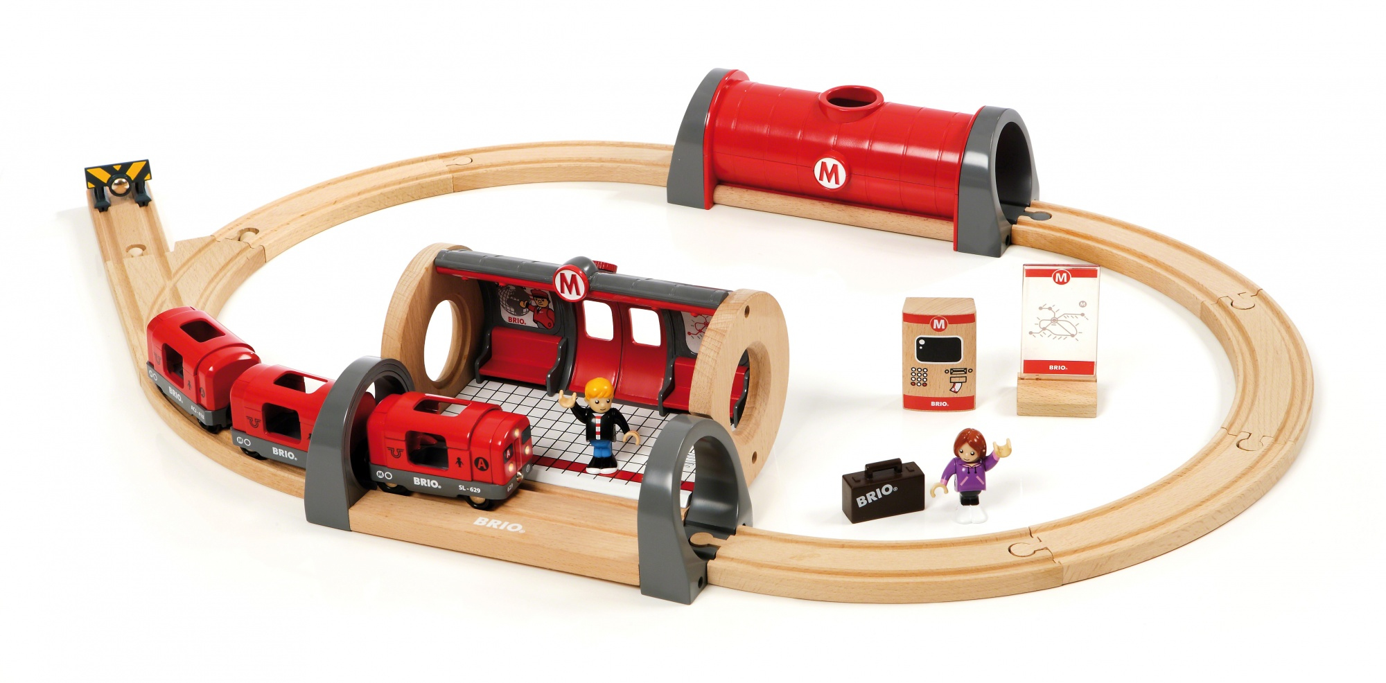 Ravensburger Brio - Metro Bahn Set - Image 4