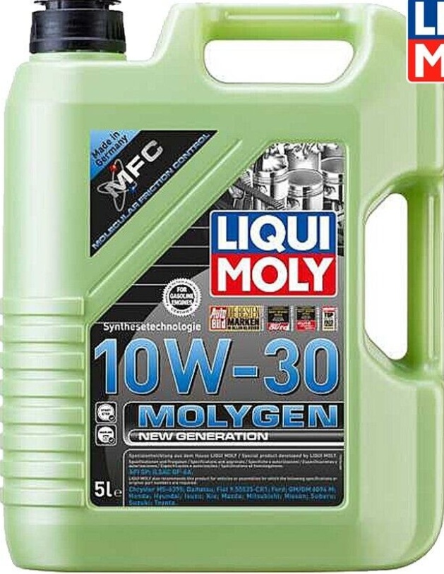 Liqui Moly Molygen 10W30 Fully Synthetic High-Performance Engine Oil - 5L