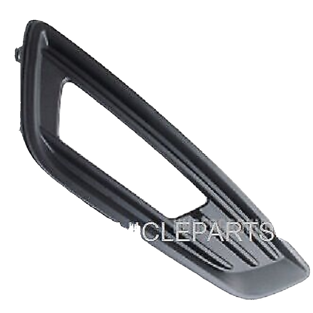 Front Bumper Fog Grille No Chrome Moulding O/S Right Fits Ford Focus 2014-