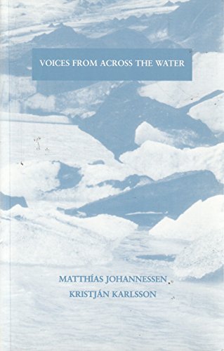 Voices from Across the Water - Matthias Johannessen - SIGNED - Good - Paperback