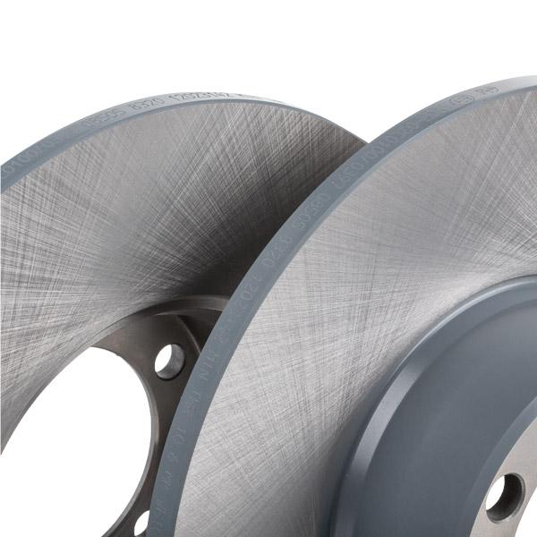 FEBI 08505 Brake Disc Front Coated 278mm Diameter Fits Mercedes-Benz 123 8