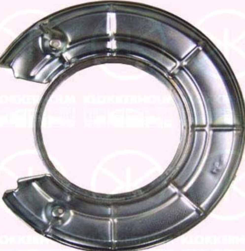 Rear KLOKKERHOLM 5077879 Splash Guard, brake disc for OPEL,SAAB,VAUXHALL