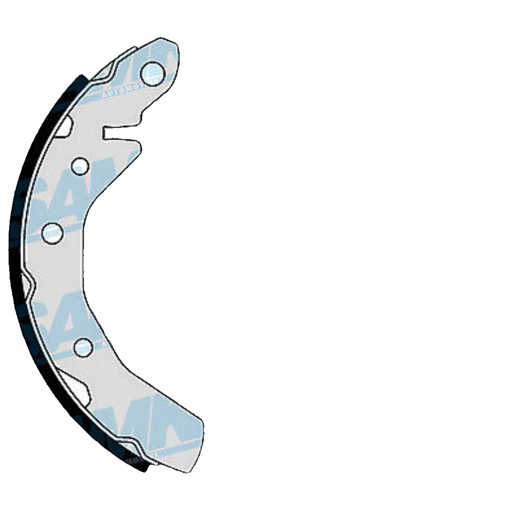 SAMKO 89990 Brake Shoe Set for CHEVROLET,DAEWOO,PROTON
