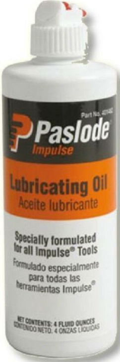 Paslode Impulse Cordless Gas Nailer Lubricating Service Oil 4oz 401482