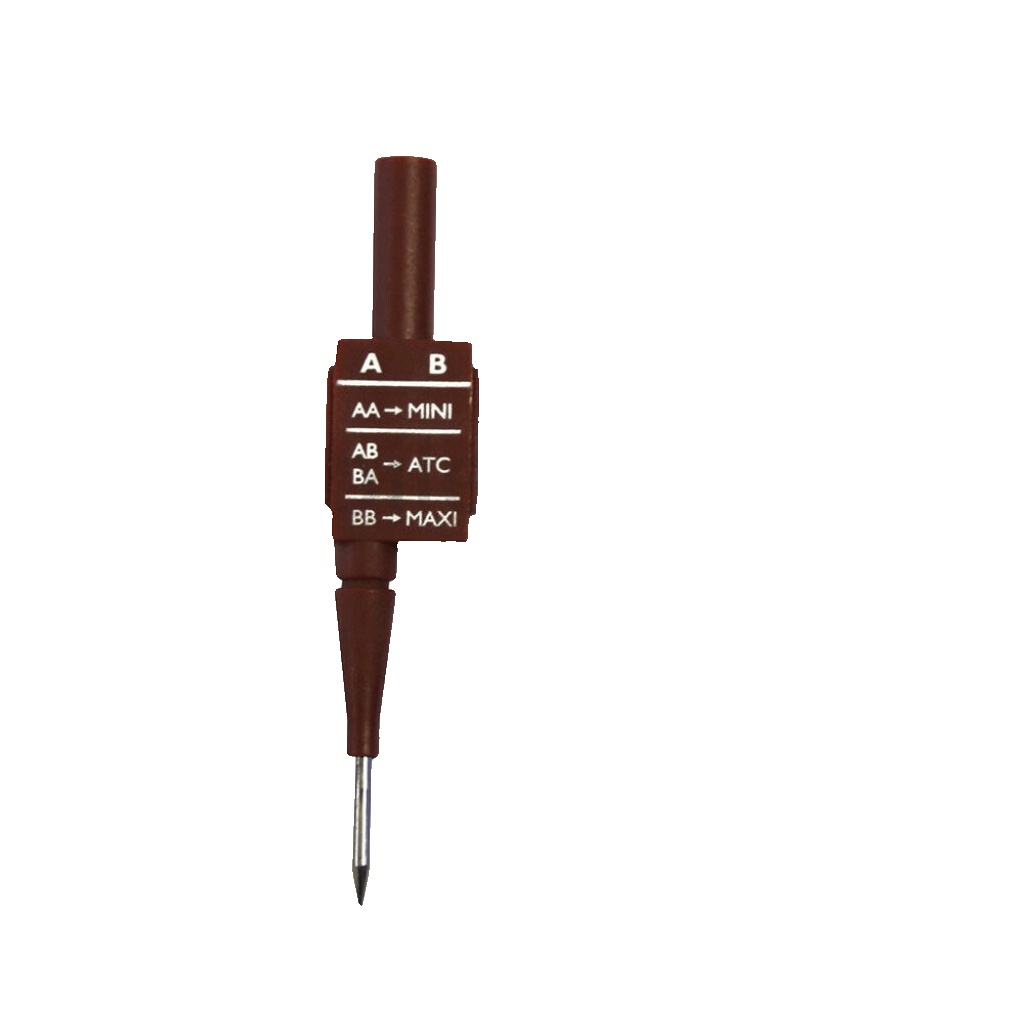 Magnetic circuit tester multi meter probe adaptors fits APM or ATM blade fuse