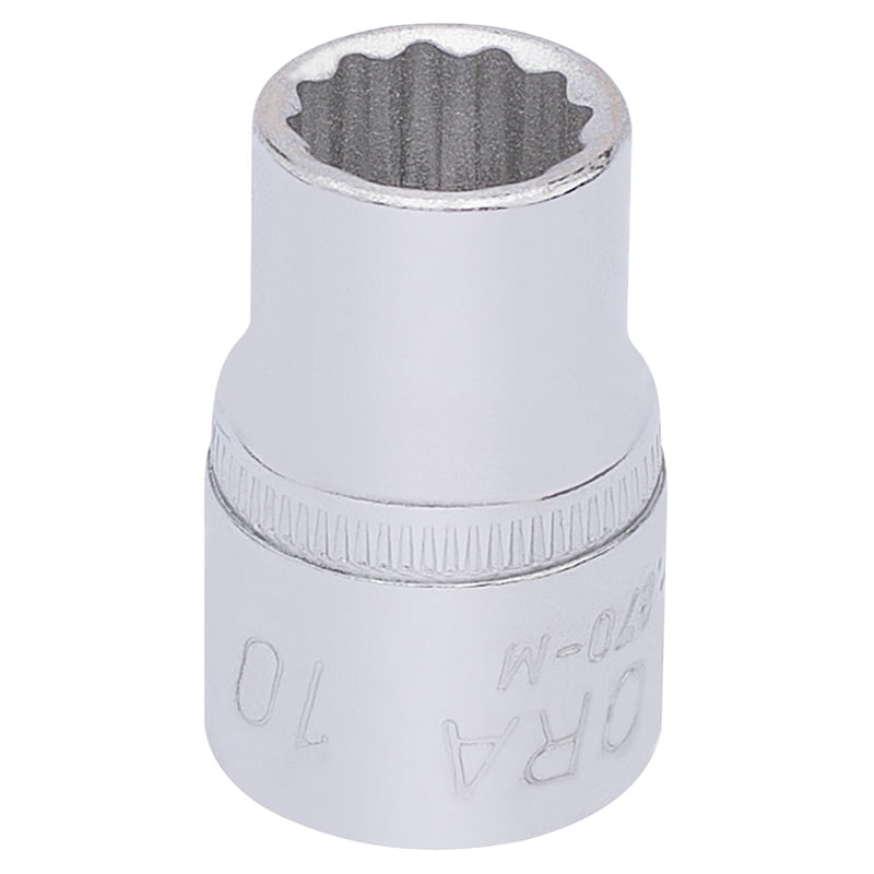 Draper 25862 Elora Bi-Hexagon Socket 3/8"" Sq Dr 10mm