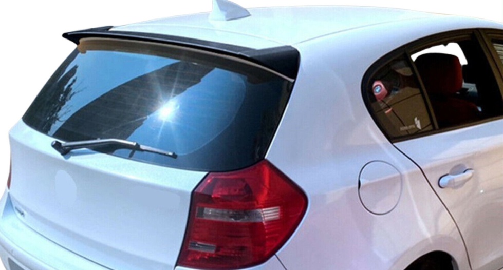 Fits BMW 1 Series E81 E87 Roof Boot Spoiler Gloss Black New