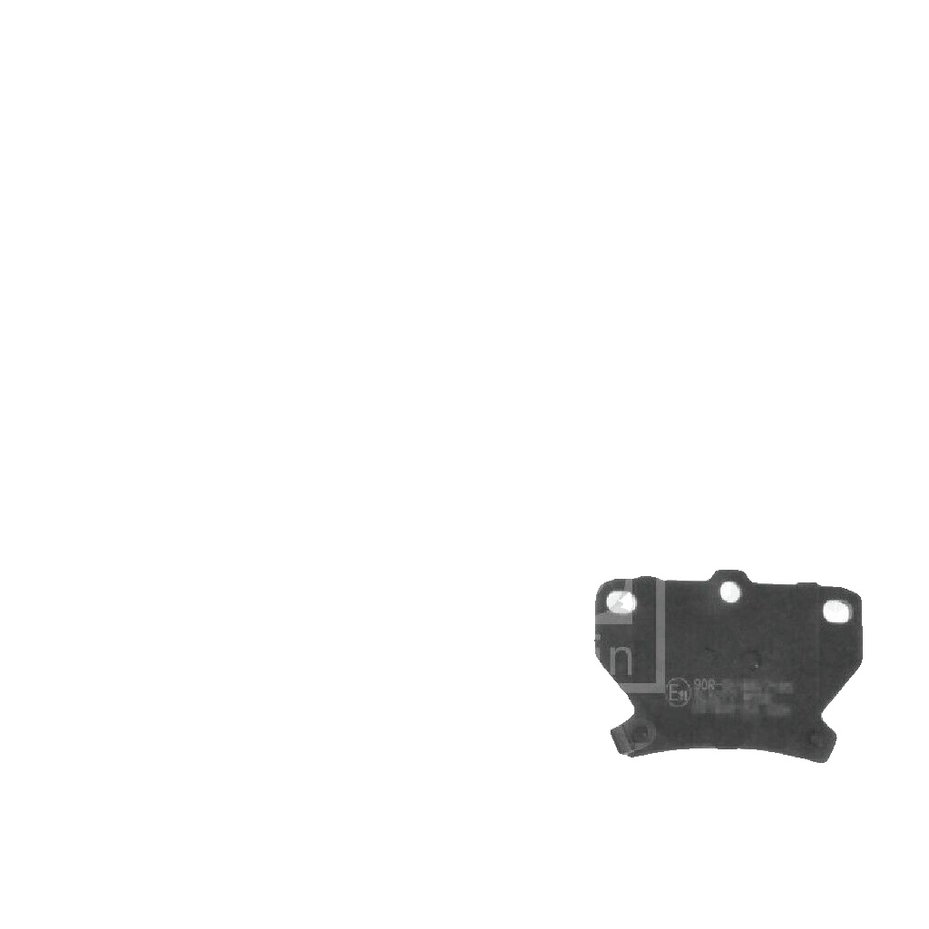 Rear FEBI BILSTEIN 116306 Brake Pad Set, disc brake for TOYOTA