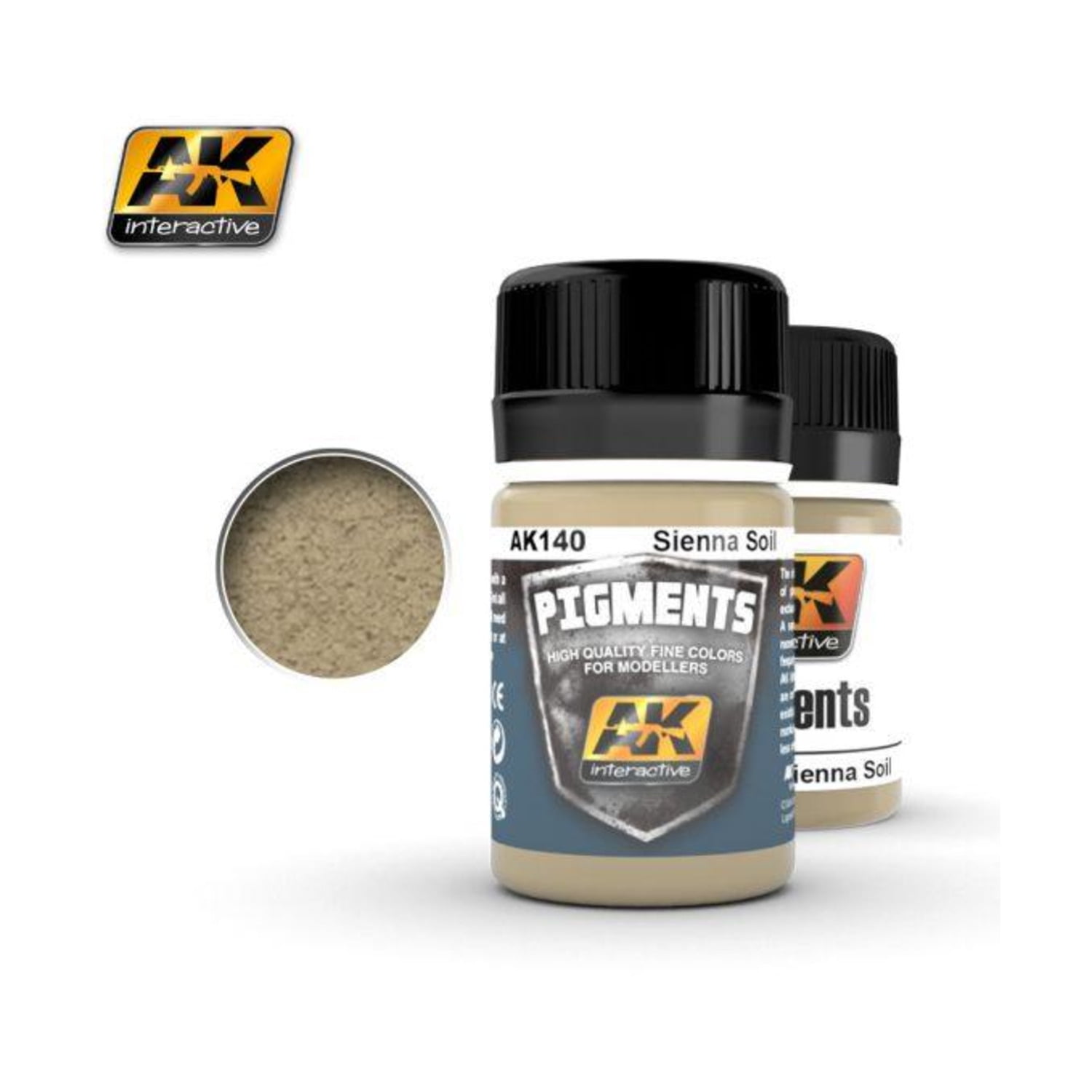 AK Interactive 00140 35ml - Pigment - Sienna Soil