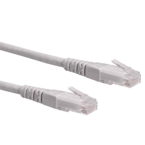 ROLINE CAVO UTP PATCHCORD CAT.6, CLASS E, GRIGIO, 2M