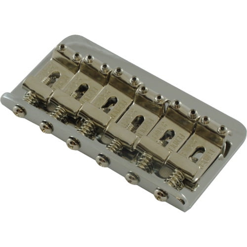 Fender 6-Saddle Hardtail Classic/Standard Series Bridge Assembly 0060068000 - Image 3