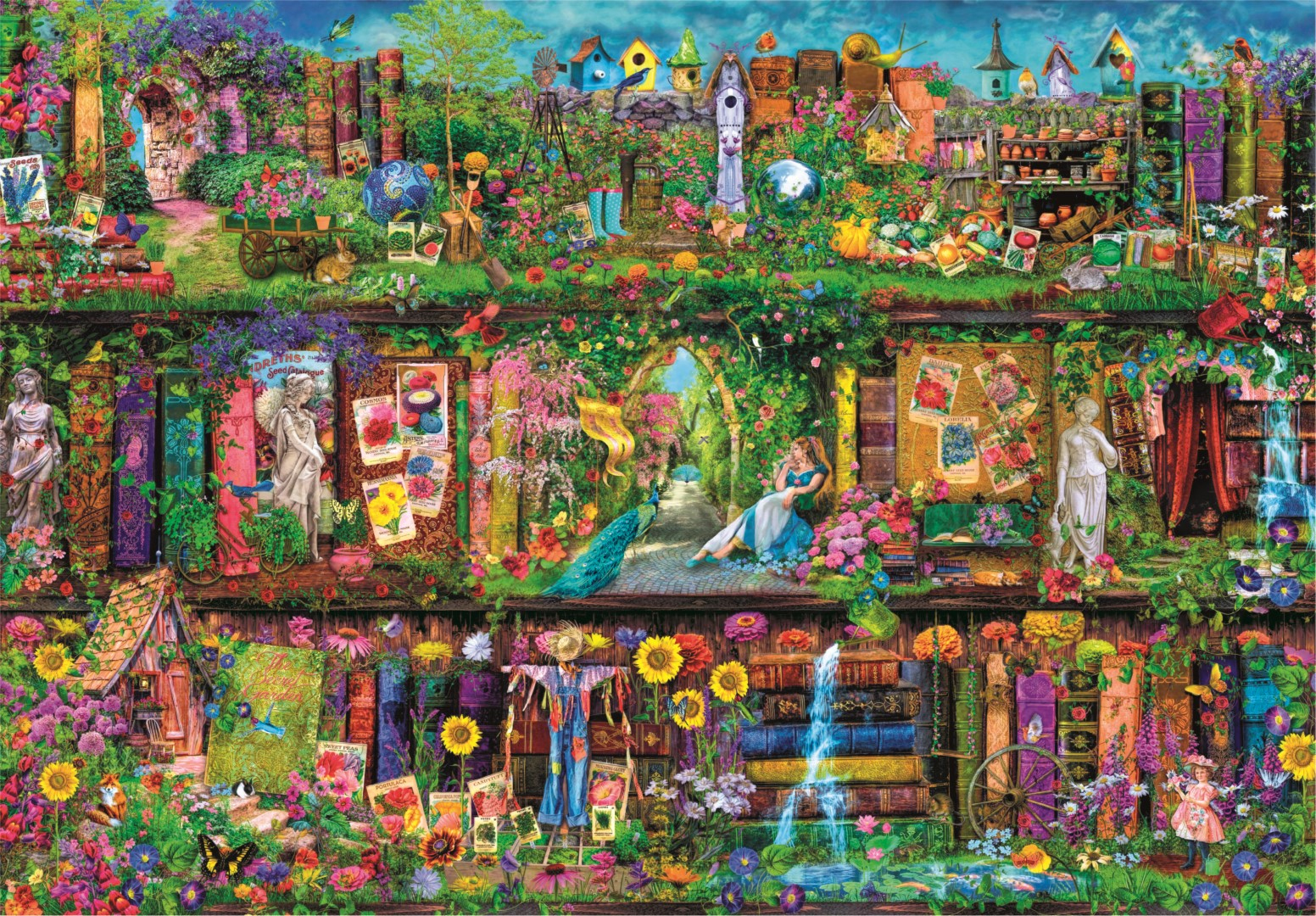 Clementoni Jigsaw Puzzle Collection - Garden Shell 6000 Pieces - Puzzle For Adults 14-99 Years, Gift For Men/Women, Flowers, Made In Italy, 36532 - Image 3