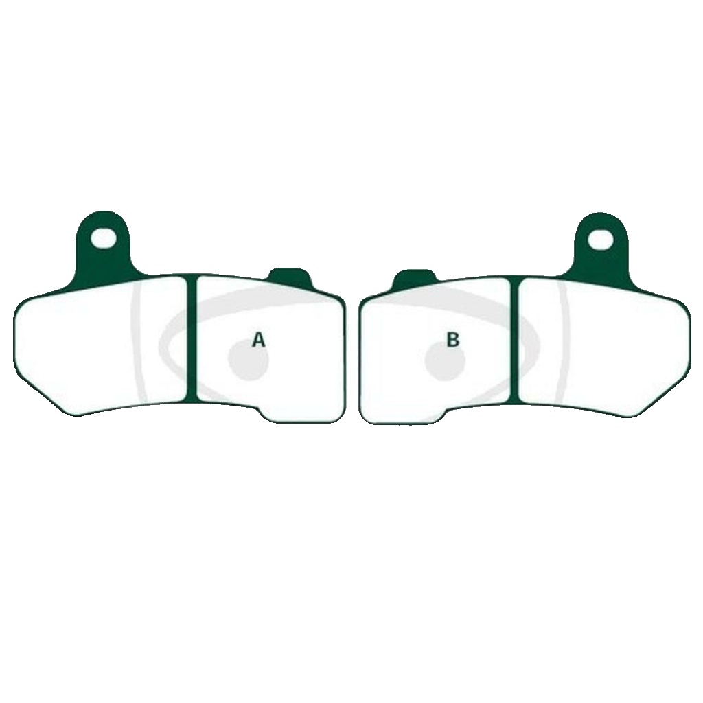 EBC Organic FRONT Brake Pads FA409 HARLEY DAVIDSON FLHX STREET GLIDE 2008 -2020