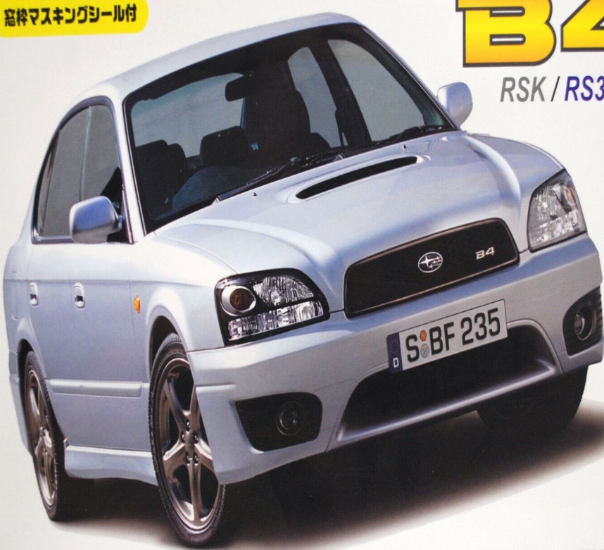 1:24 Scale Fujimi Subaru Legacy B4 Model Kit - JDM