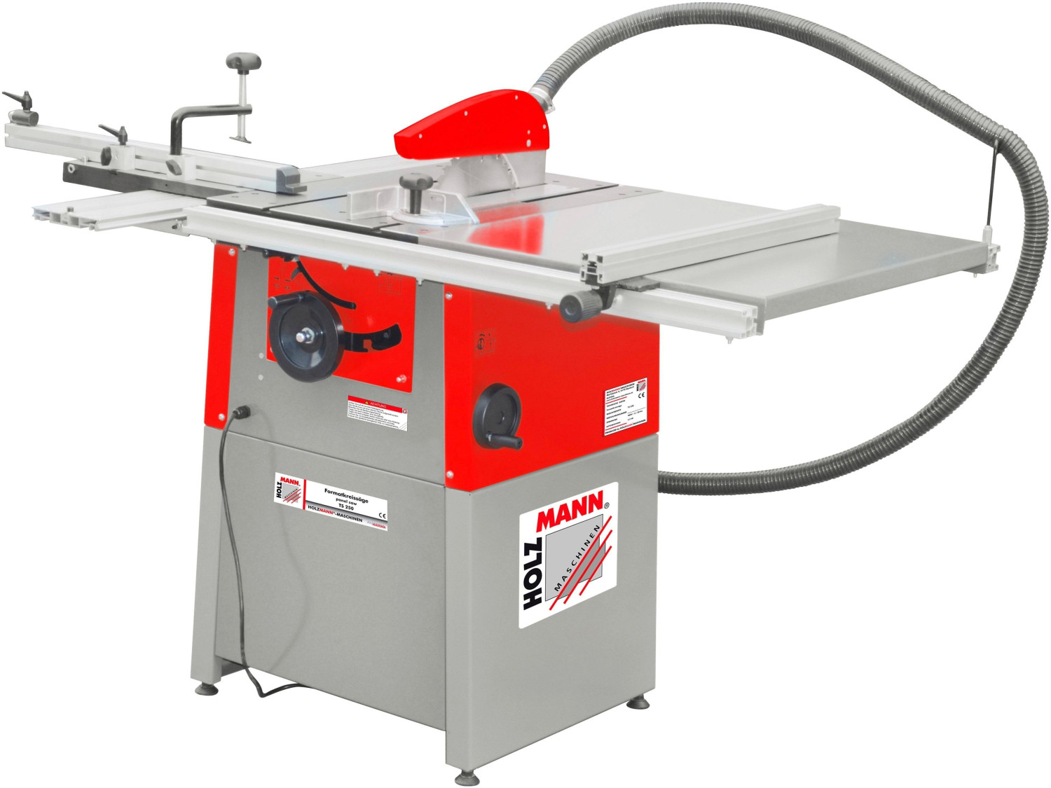 Holzmann TS250 10"" 250mm Table Saw Sliding Carriage 80mm depth 2200w