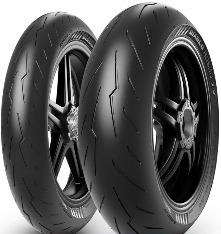 Free Shipping Pirelli Diablo Rosso IV (F) 110/70 R 17 M/C 54H TL