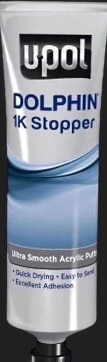 U-Pol Dolphin Car Body Filler 200g 1K Stopper Repair - No Hardener Needed Upol