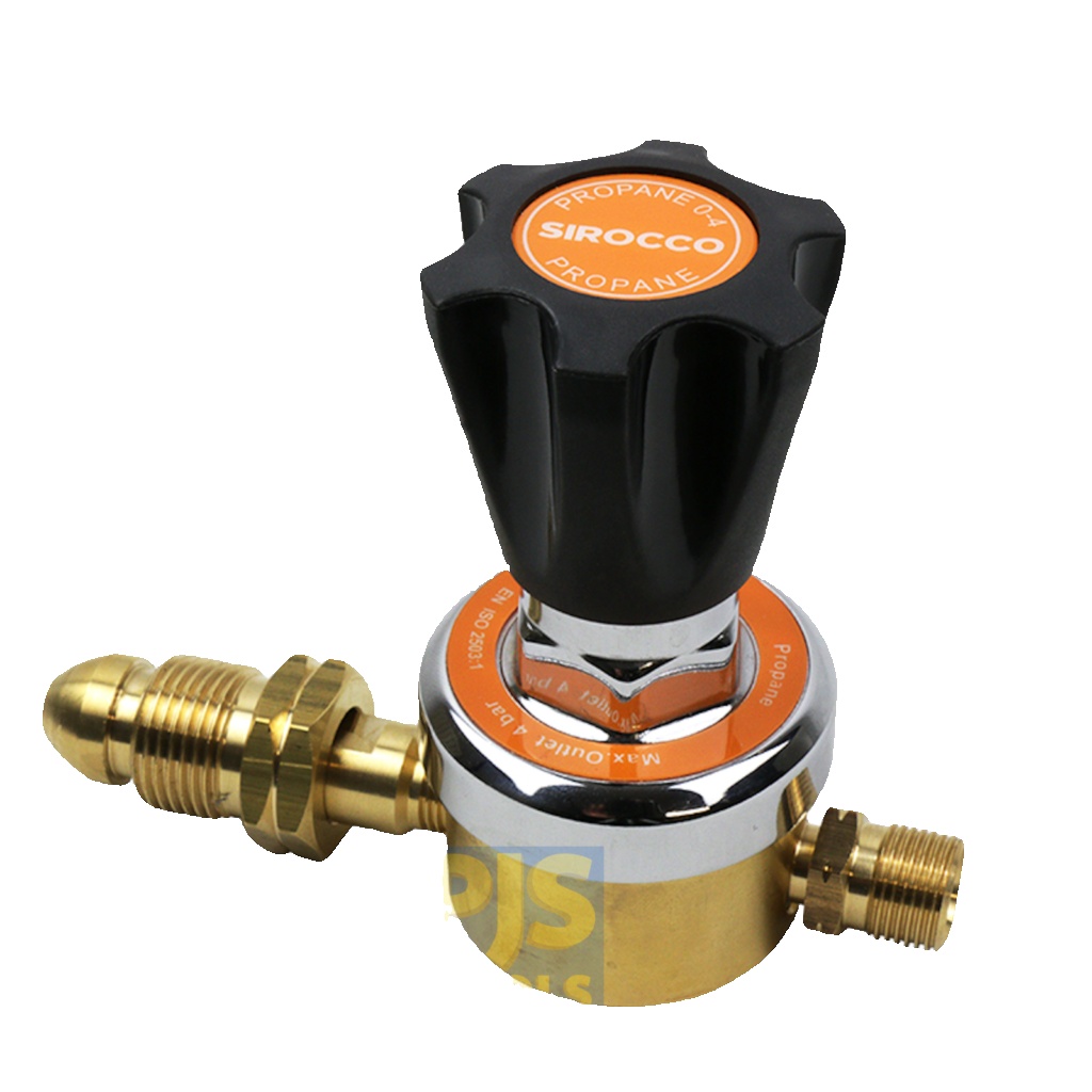 Parweld Propane single stage plugged brass gas welding regulator 25 bar