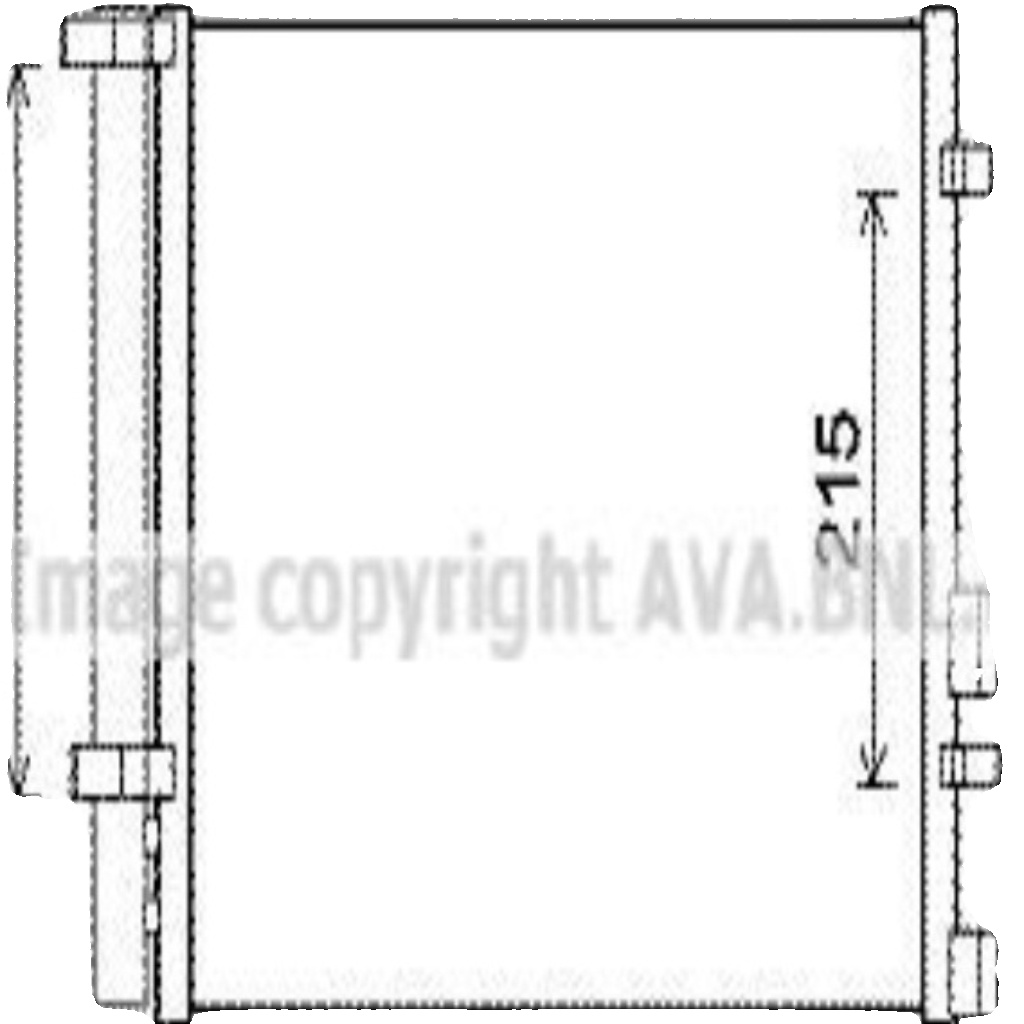 Fits AVA HYA5244D HYUNDAI I20 (2008) 1.2 AIR CONDITIONING RADIATOR  ⭐UK Stock⭐