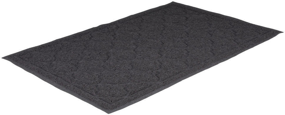TRIXIE XXL CAT LITTER TRAY MAT PVC LESS MESS DIRTY PAWS GREY 60 X 90 CM