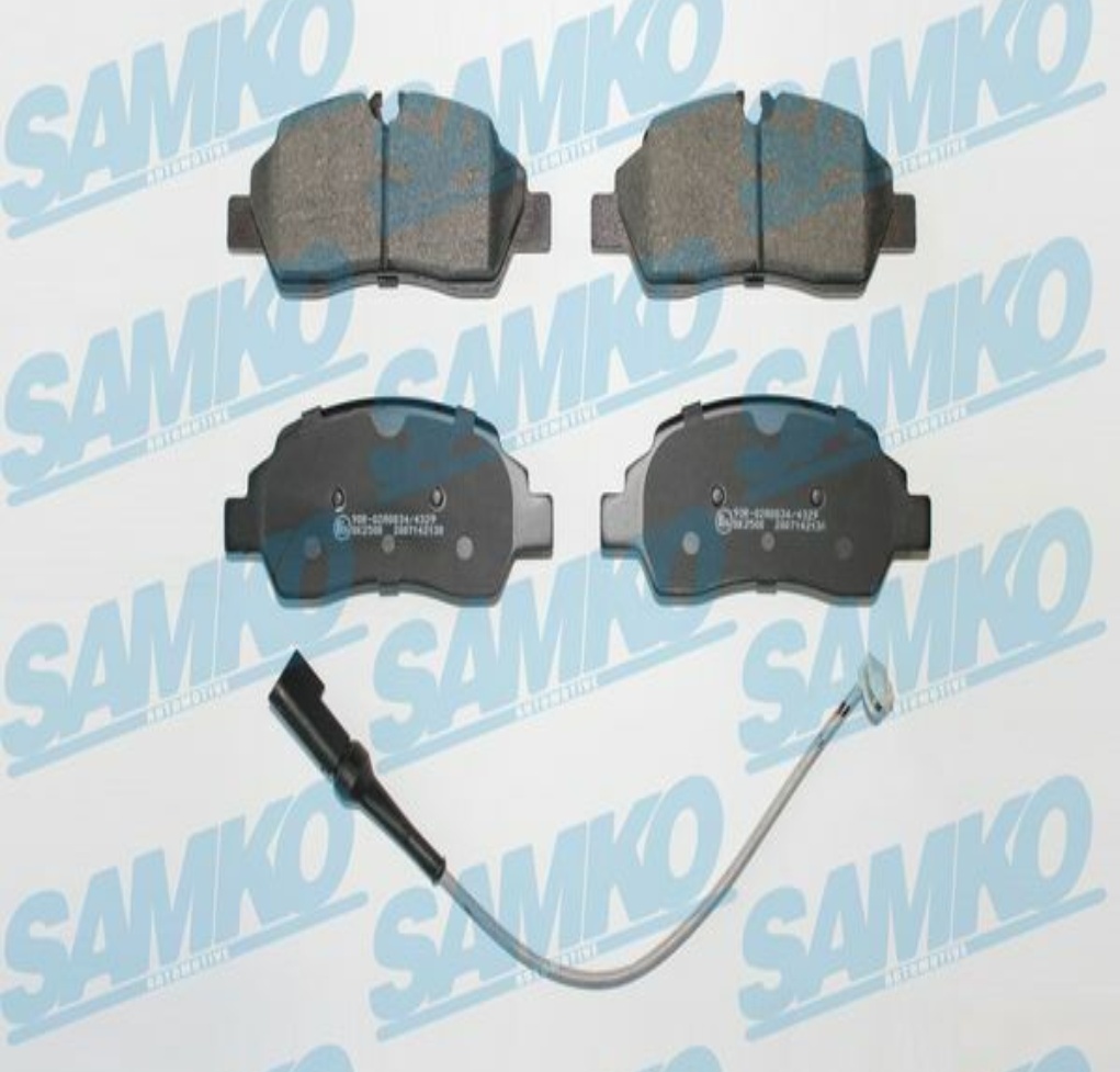 SAMKO 5SP2130A Brake Pad Set, disc brake for FORD