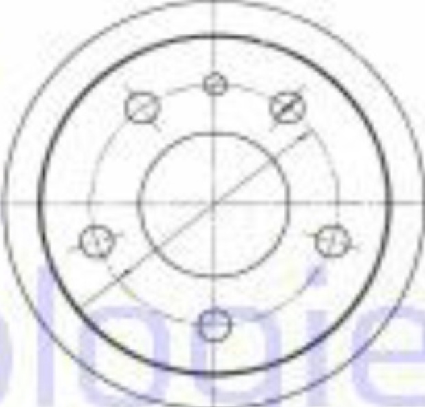 # DELPHI BG3420 BRAKE DISC Front