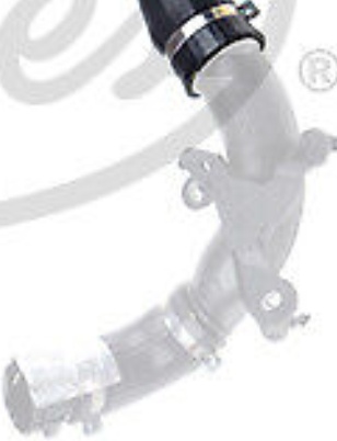 Air duct pipe AEM (Ethylene Acrylate Rubber) 09-0539 GATES for RENAULT DACIA
