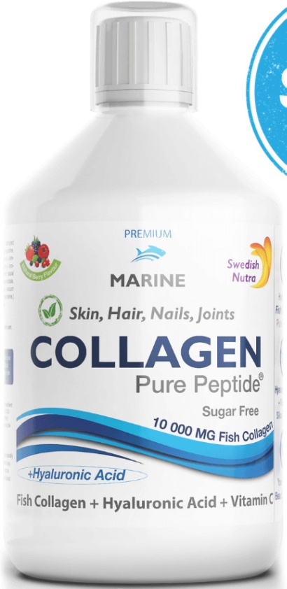 Collagen Hydrolysed Marine ""SUGAR FREE"" Pure Peptide Drink STRONG 10000mg Liquid