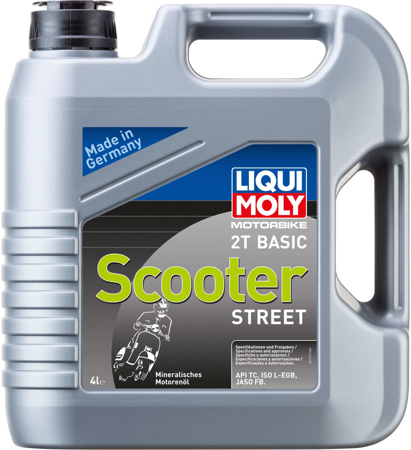 Free Shipping Liqui Moly Mineral 2T Basic Scooter Engine Oil - 4L