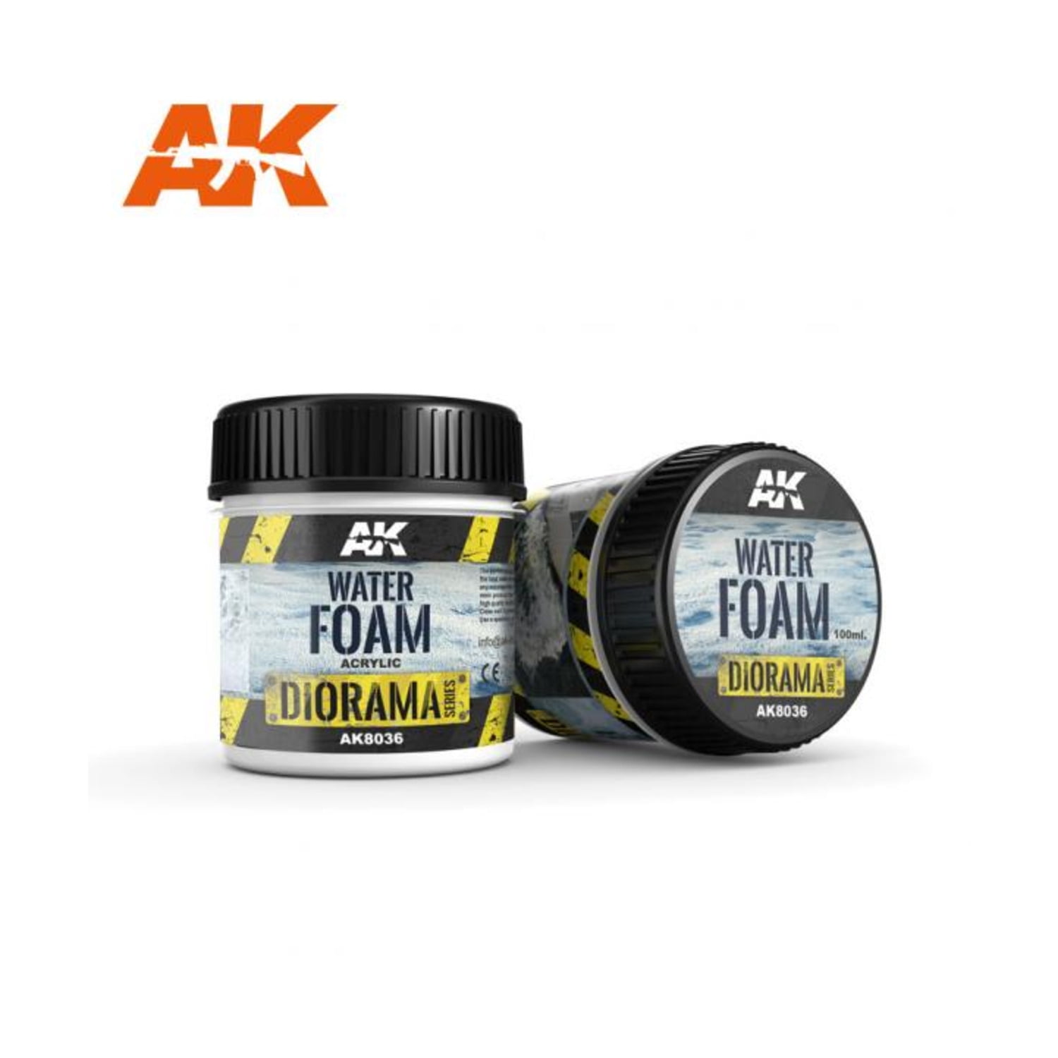 Ak Interactive AK8036 - Water Foam - 100ml (Acrylic)