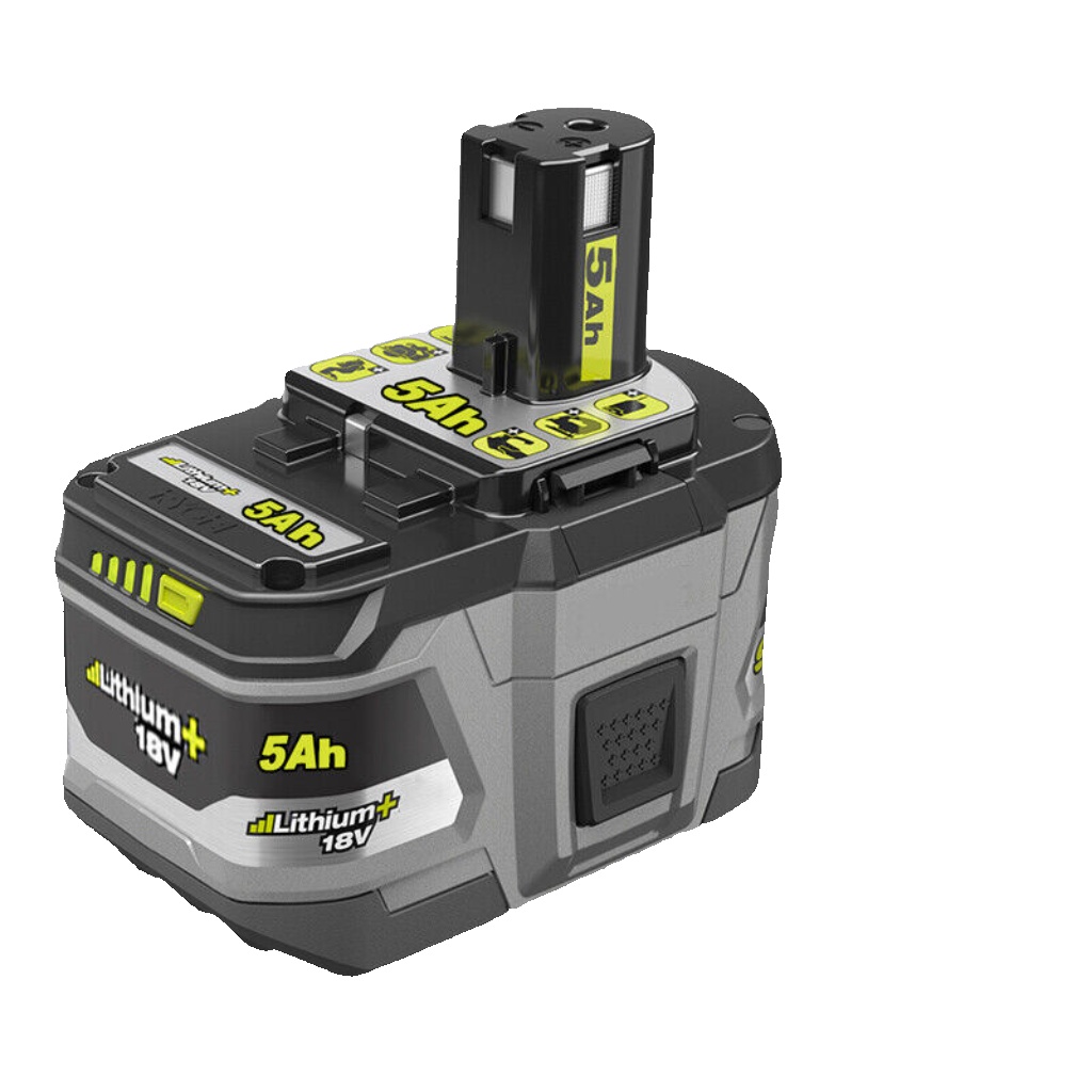 Ryobi RB18L50 18V ONE+ 5.0Ah Battery Twin Pack
