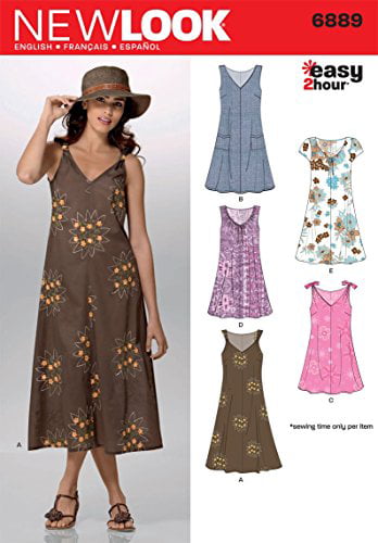 New Look Paper Sewing Pattern 6889