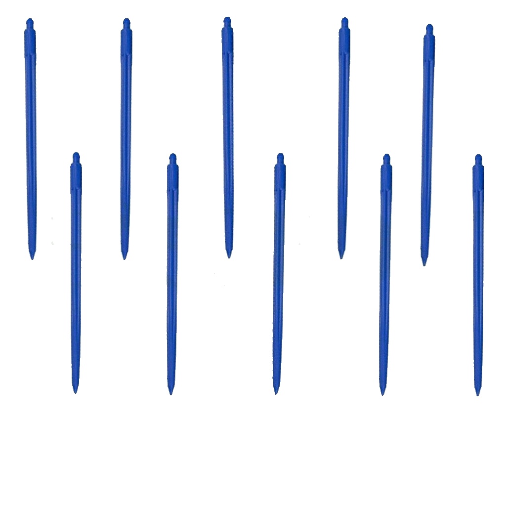 Wilma Blue Irrigation Dripper Stake 10 Pack Universal Garden Hydroponics