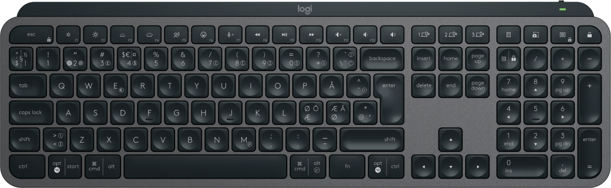 Logitech Buy MX Keys S Keyboard - Full-Size or Mini in Graphite - Image 2