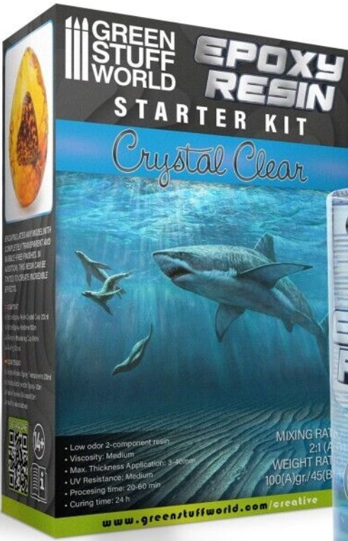 Green Stuff World Clear Epoxy Resin Two-Part 10624 - Image 3