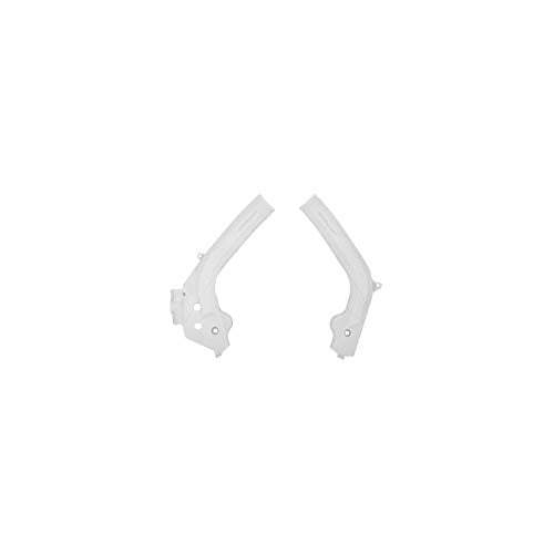 HUSQVARNA TC125 2016-18 POLISPORT FRAME GUARDS POLISPORT WHITE TC250 2017-18