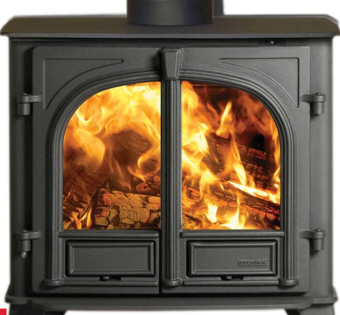 Stovax Stockton 11, Stove Glass  Replacment Heat Resistant Glass Schott Robax