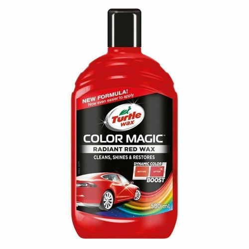 Turtle Wax Color Magic Car Paintwork Polish 500ml Red 52711