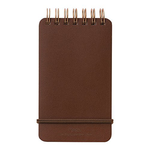 Midori  Ring Memo Grain Dark Brown