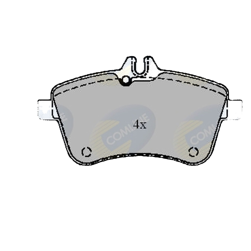 Front COMLINE CBP01723 Brake Pad Set, disc brake for MERCEDES-BENZ