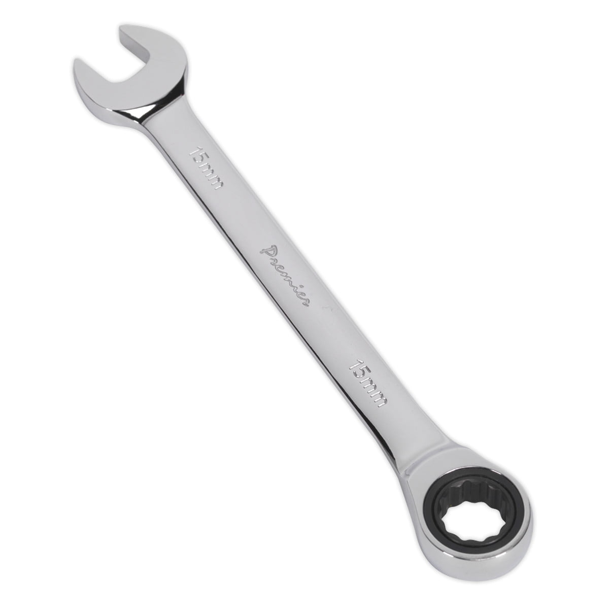 Sealey RCW15 Premier Combination Ratchet Spanner 15mm