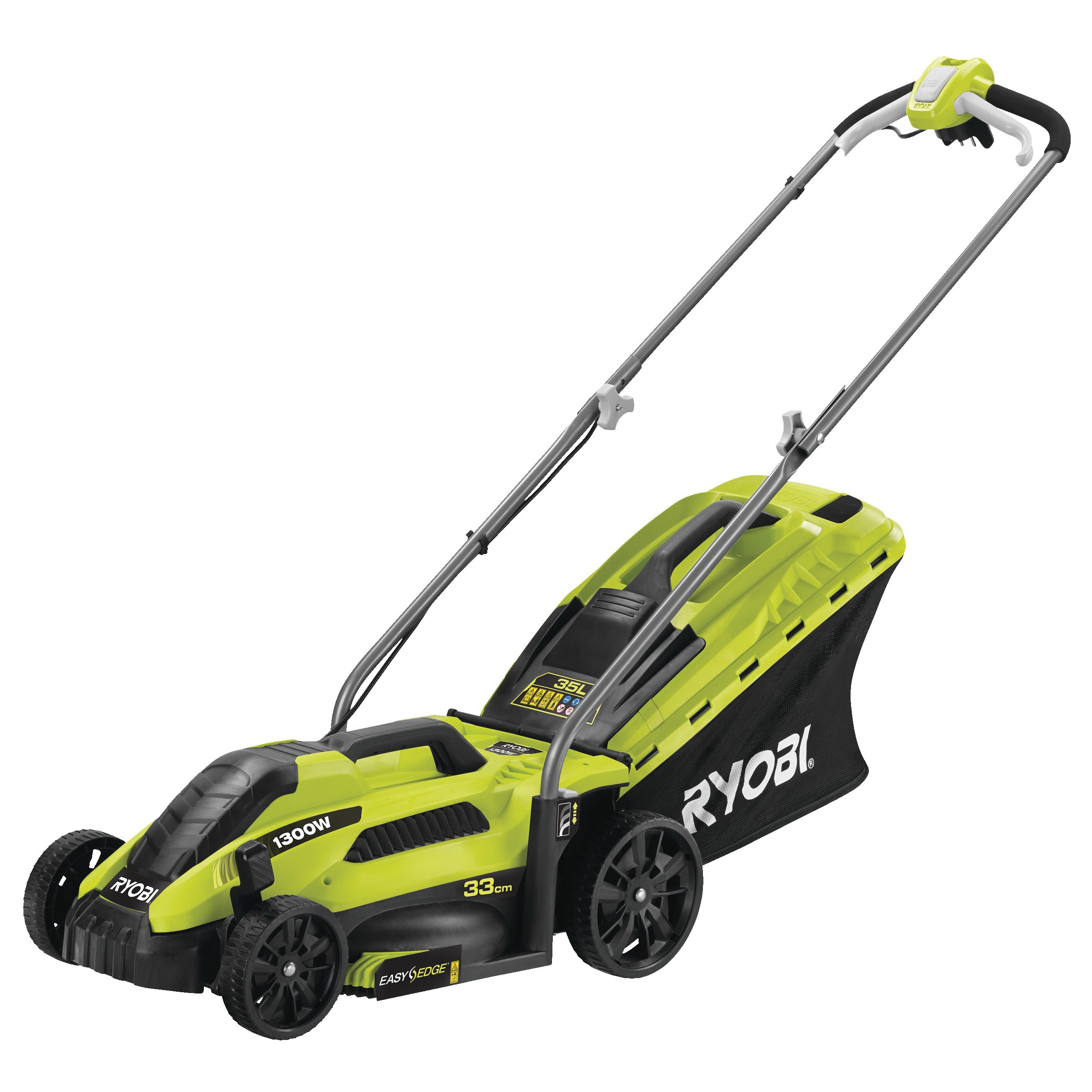 Ryobi RLM13E33S AC 1300W 33cm Electric Lawnmower