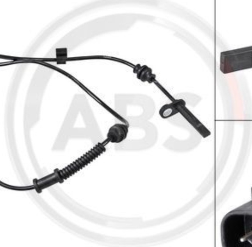 ABS wheel speed sensor Active sensor 31825 A.B.S. for JEEP CHEROKEE CHEROKEE VAN
