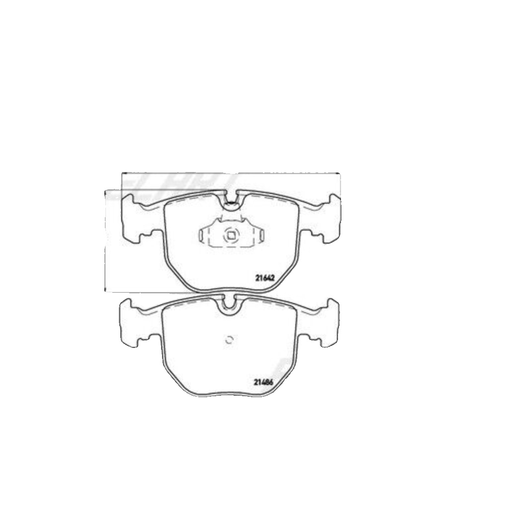 Brembo Brake Pad Front - P06021