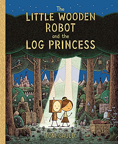 The Little Wooden Robot and the Log Princess by Tom Gauld (Hardback Book) - Image 4