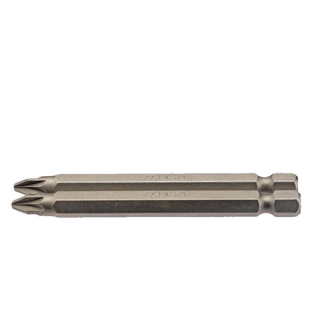Draper 64312 PZ Type Insert Bit 1/4"" Hex 75mm Long No2 (Pack of 2)
