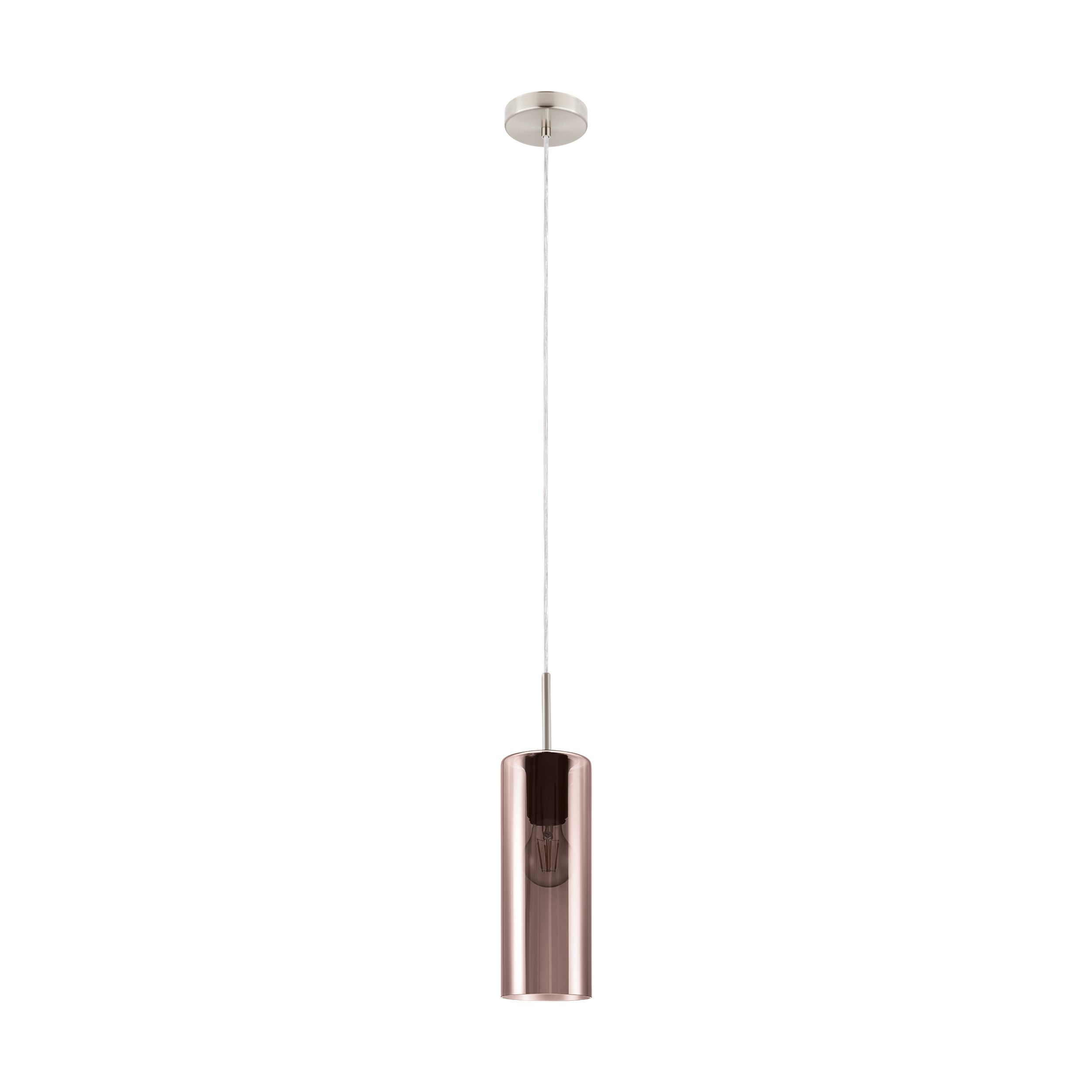 SELVINO MATT NICKEL/ COPPER HANGING SOCKET 1X E27/ 15W 98698