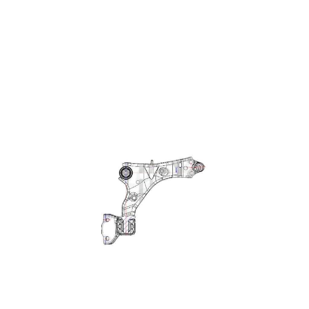 Front Right FEBI BILSTEIN 181829 Track Control Arm for JAGUAR,LAND ROVER