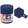 TAMIYA Acrylic Paint 10ml - X-3 Royal Blue - Model Kit Paint Humbrol
